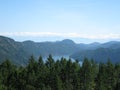 Malahat Basin, British Columbia Royalty Free Stock Photo