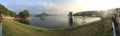 Malahayu lake at banjarharjo brebes Indonesia