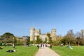 Malahide Castle garden  Dublin Royalty Free Stock Photo