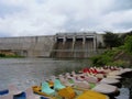 Malampuzha Dam, Kerala, India Royalty Free Stock Photo