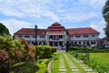 View of Malang City Hall (Balai Kota Malang), Government Office and landmark of Malang City Royalty Free Stock Photo