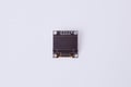 Front view of small OLED display module for Arduino Royalty Free Stock Photo