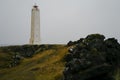 Malarrif lighthouse on the cliff, Iceland