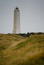 Malarrif lighthouse on the cliff, Iceland