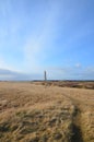 Malarrif Lighthouse with a Field Surrounding It