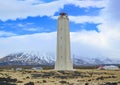 .Malarrif lighthouse at Snaefellsnes island, Iceland