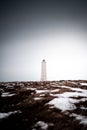 Malarrif Lighthouse, Snaefellsnes peninsula during winter, Iceland