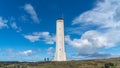 Malarrif Lighthouse on the Snaefelssnes Peninsula in Iceland