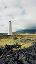 Malarrif white lighthouse at Snaefellsnes island, Iceland