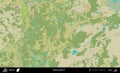 Malaryta District, Belarus. Topographic Humanitarian Royalty Free Stock Photo