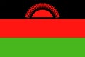 Malawi Flag Vector Flat Icon