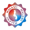 Malawi low poly logo.