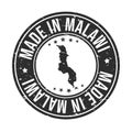 Malawi Symbol Stamp. Silhouette Icon Map. Design Grunge Vector. Product Export Seal.