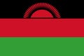 Malawian flag, Nationalflag of Malawis