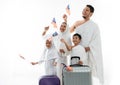 Malay family umrah and hajj