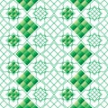 Malay Ketupat Ramadan star shape symmetry seamless pattern