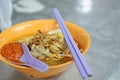 Malay prawn noodle in Malaysia