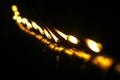 Malay tradition oil lamp or pelita selective focus Royalty Free Stock Photo