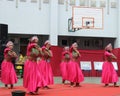 Malay traditional dance in cultural festival performance