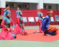Malay traditional dance in cultural festival performance