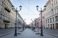 Malaya Konyushennaya street. Saint-Petersburg