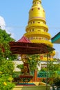 Phra Mae Thorani statue in Dhammikarama Temple
