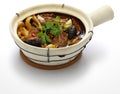 Malaysia bak kut teh, traditional chinese herbal pork ribs soup Royalty Free Stock Photo