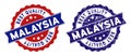 Malaysia Best Quality Stamp with Distress Texture