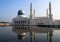 Malaysia Borneo Kota Kinabalu Likas mosque Royalty Free Stock Photo
