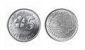 Malaysia 5 Cents Coin Royalty Free Stock Photo