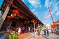 Malaysia - 11 Febuary 2017 ::Cheng Hoon Teng Temple in Melaka Royalty Free Stock Photo