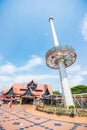Malaysia - 11 Febuary 2017 :: Melaka Menara Taming Sari high tow