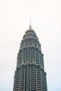 Malaysia - 12 Febuary 2017 :: Petronas tower symbol of Kuala lumpur