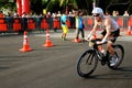 Malaysia Iron man 2014 the start of the 180km bike Royalty Free Stock Photo