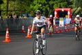 Malaysia Iron man 2014 the start of the 180km bike Royalty Free Stock Photo