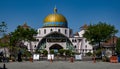 Malaysia, July 10, 2022 - the Floating Mosque in the afternoon in Malacca Royalty Free Stock Photo