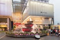 Malaysia, Kuala Lumpur - 2017 December 07: Pavilion shopping mall decorated for Christmas and New 2018 Year