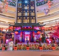 Malaysia, Kuala Lumpur - 2018 February 05: Colourful decoration