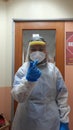 MALAYSIA, Kuala Lumpur. May 5th, 2020. Health care workers on situation against COVID-19 or Coronavirus pandemic with PPE.