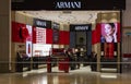 External view of the Armani brand store in Pavilion shopping mall