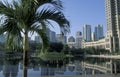 MALAYSIA KUALA LUMPUR SKYLINE Royalty Free Stock Photo