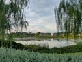 Evening scenery at Giverny Park Sunsuria City