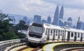 Malaysia MRT Mass Rapid Transit train Royalty Free Stock Photo