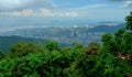 Malaysia Penang Hill Bukit Bendera Flagstaff Hill Peak George Town Landscape Cityscape Panoramic View Green Nature Mountain