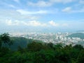 Malaysia Penang Hill Bukit Bendera Flagstaff Hill Peak George Town Landscape Cityscape Panoramic View Green Nature Mountain