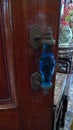 Malaysia Penang Vintage Ancient Antique Chinese Furniture Door Handle Nonya Green House Pinang Peranakan Mansion