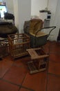Malaysia Penang Vintage Ancient Antique Chinese Baby Chair Furniture Nonya Green House Pinang Peranakan Mansion
