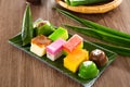 Malaysia popular assorted sweet dessert or simply known as kueh or kuih