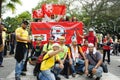 Malaysia rally protest Royalty Free Stock Photo