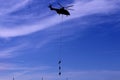 Malaysia, 2016 - Royal Malaysian Airforces helicopter during military airshow at Kuala Lumpur International Airport